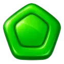 Green candy