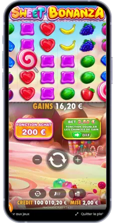 Jeu Sweet Bonanza