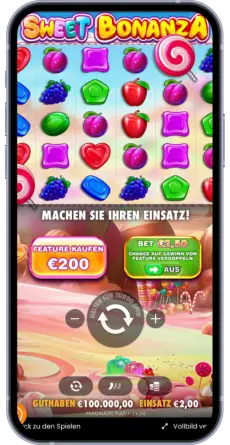Sweet Bonanza App besuchen