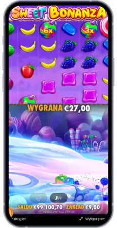Wygrane Sweet Bonanza